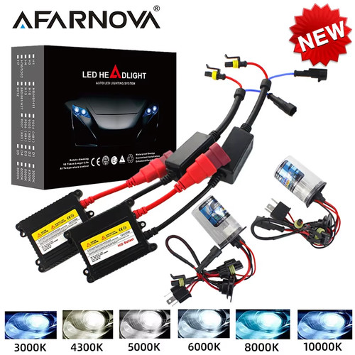 Lampadina faro xenon led 55w - led,