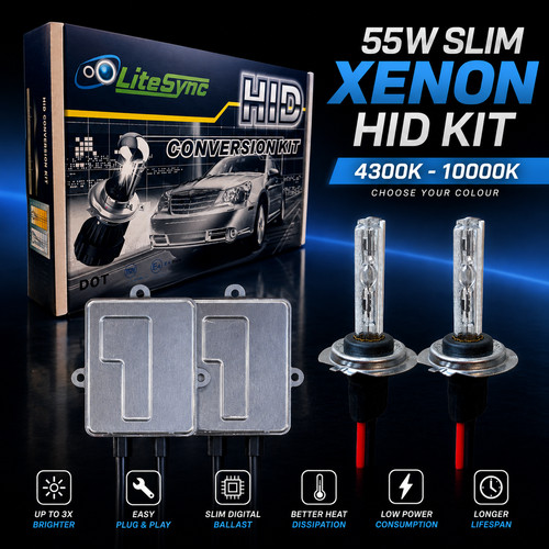 Kit conversione 55w h7r - kit,